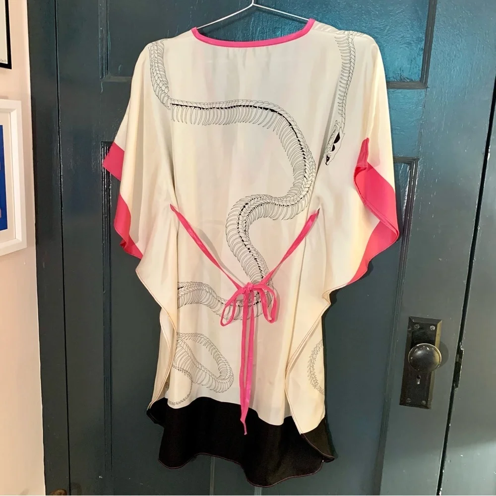 Charlotte Sparre silk kimono sleeve dress - Picture 5 of 9